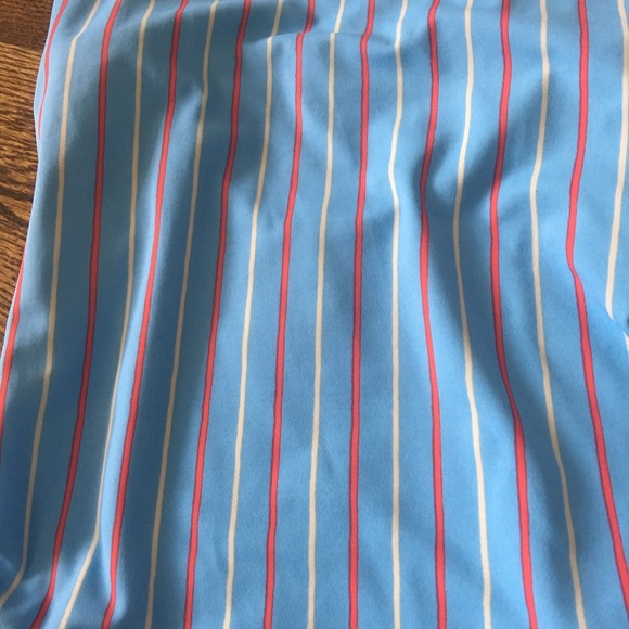 Amuse Society Amalia Blue stripe swimsuit  NWT - Picture 6 of 7